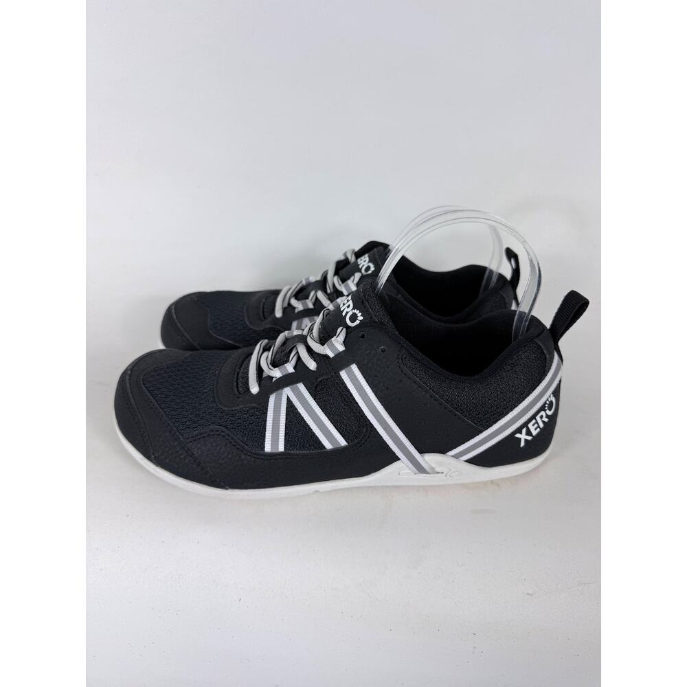 Xero Shoes Prio Sneakers Women's 9 Black White Lace Up Comfort Athletic Shoes - Picture 5 of 11